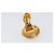 Orecchini CHANEL metallo Gold Tone CC Auth 201015V - vista 10