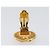 Orecchini CHANEL metallo Gold Tone CC Auth 201015V - vista 11