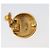 Orecchini CHANEL metallo Gold Tone CC Auth 201015V - vista 12