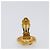 Orecchini CHANEL metallo Gold Tone CC Auth 201015V - vista 5