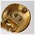 Orecchini CHANEL metallo Gold Tone CC Auth 201015V - vista 7