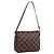 LOUIS VUITTON Damier Ebene Trousse Makeup Pouch N51982 LV Auth 199394V