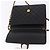 Borsa a tracolla CHANEL Matelasse Push Lock in pelle d'agnello nera e oro CC Auth am12544M Nero D'oro - vista 18