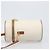 Céline Borsa a tracolla CELINE Macadam Canvas PVC Leather Ivory Gold Auth 199132A D'oro Crudo - vista 4