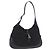 Borsa a tracolla GUCCI Jackie Nylon Nero Argento 001 3346 Auth am12516V