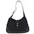 Borsa a tracolla GUCCI Jackie Nylon Nero Argento 001 3346 Auth am12516V - vista 13