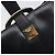 Céline CELINE Schultertasche aus Leder Schwarz Goldfarben Auth 200820A - Ansicht 10