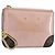 LOUIS VUITTON Monogram Vernis Pochette Cree Rose valerine M63853 LV Auth hk4045