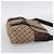 Borsa a tracolla GUCCI GG Canvas Beige Silver 145859 Auth hk4060 Argento - vista 4