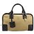 Borsa a mano LOEWE Americana 28 in camoscio beige tono oro Auth 200812V - vista 13