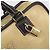 Borsa a mano LOEWE Americana 28 in camoscio beige tono oro Auth 200812V - vista 18
