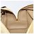 Borsa a mano LOEWE Americana 28 in camoscio beige tono oro Auth 200812V - vista 20