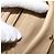 Borsa a mano LOEWE Americana 28 in camoscio beige tono oro Auth 200812V - vista 24
