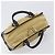 Borsa a mano LOEWE Americana 28 in camoscio beige tono oro Auth 200812V - vista 6