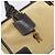 Borsa a mano LOEWE Americana 28 in camoscio beige tono oro Auth 200812V - vista 9