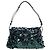 Borsa a tracolla PRADA di paillettes Verde Argento Auth 199336SM - vista 13