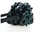 Borsa a tracolla PRADA di paillettes Verde Argento Auth 199336SM - vista 3