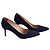 Manolo Blahnik Tacchi blu navy - vista 3