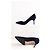 Manolo Blahnik Tacchi blu navy - vista 6
