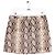 Minifalda de cuero marrón The Kooples Castaño