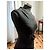 Abito Alaïa a pois nero e rosso - vista 7