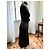 Abito Alaïa a pois nero e rosso - vista 8