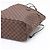 Louis Vuitton Borsa a tracolla Shopper Neverfull MM Canvas Neo Damier Ebene Marrone - vista 3