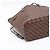 Louis Vuitton Borsa a tracolla Shopper Neverfull MM Canvas Neo Damier Ebene Marrone - vista 4