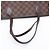Louis Vuitton Borsa a tracolla Shopper Neverfull MM Canvas Neo Damier Ebene Marrone - vista 5