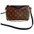 Louis Vuitton Clutch Pallas Canvas con catena Monogram Multicolore
