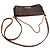 Louis Vuitton Borsa a pochette Favorite MM Canvas With Chain Bag Monogram Marrone - vista 5