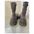 Alexander McQueen Sneakers Oversized Sole Sock - Grigio - vista 4