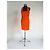 Thierry Mugler Mugler Etuikleid Orange - Ansicht 2