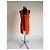 Thierry Mugler Mugler Etuikleid Orange - Ansicht 6