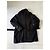 Chanel Vintage schwarze Kaschmirjacke mit Gürtel - Ansicht 8