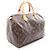 Borsa a mano Louis Vuitton Speedy 30 Monogram Marrone - vista 2