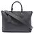 Porte-documents Slim Louis Vuitton en cuir Taiga Noir