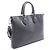 Porte-documents Slim Louis Vuitton en cuir Taiga Noir - vue 2