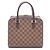 Louis Vuitton Triana Handtasche Braun Damier ebene