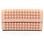 Cartera larga bi-fold Intrecciato Bottega Veneta Castaño Rosa