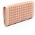 Cartera larga bi-fold Intrecciato Bottega Veneta Castaño Rosa - vista 2