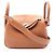 Hermès Borsa a tracolla Hermes Lindy Mini Marrone D'oro