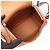 Hermès Borsa a tracolla Hermes Lindy Mini Marrone D'oro - vista 3