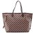 Borsa Tote Louis Vuitton Neverfull GM Marrone Damier ebene