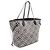 Bolso Tote Louis Vuitton Neverfull MM Castaño Negro Crudo - vista 2