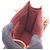 Borsa Louis Vuitton Petite Sac Plat Marrone Bordò - vista 3