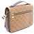 Louis Vuitton Pochette Metis MM Handbag Brown Black - view 2