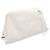 Bottega Veneta Triangle Flap Second Bag in White Weiß - Ansicht 2