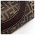 Borsa Fendi Zucca Marrone e Nera in Pelle e Tela Nero - vista 5