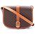 Céline Celine Macadam Shoulder Bag Brown